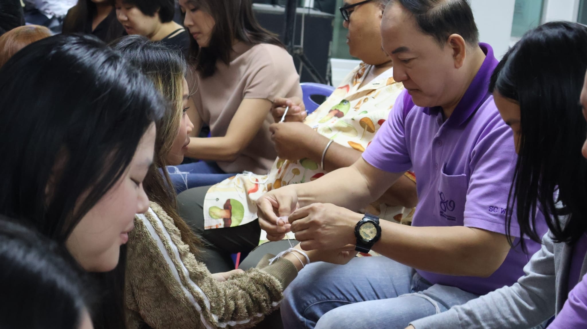 โครงการสานสัมพันธ์จุลชีววิทยาและปันน้ำใจสู่ชุมชน 2567